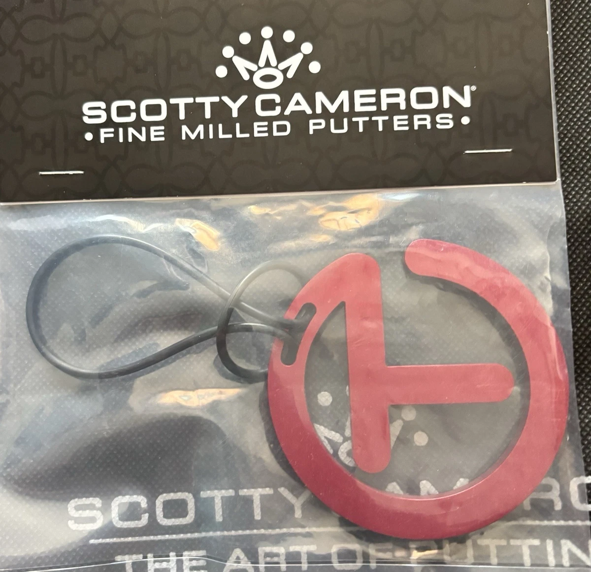 Étiquette (bag Tag) De Golf Scotty Cameron Circle T TCC - Disque De Putting - Neuf