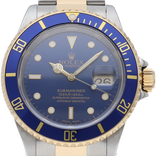 Rolex Submariner 16613LB 40 mm Blue Dial
