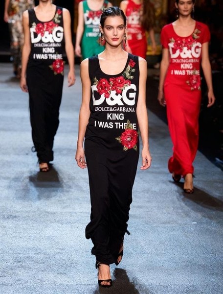 Women Dolce & Gabbana Dress Black Cotton M #3CTV