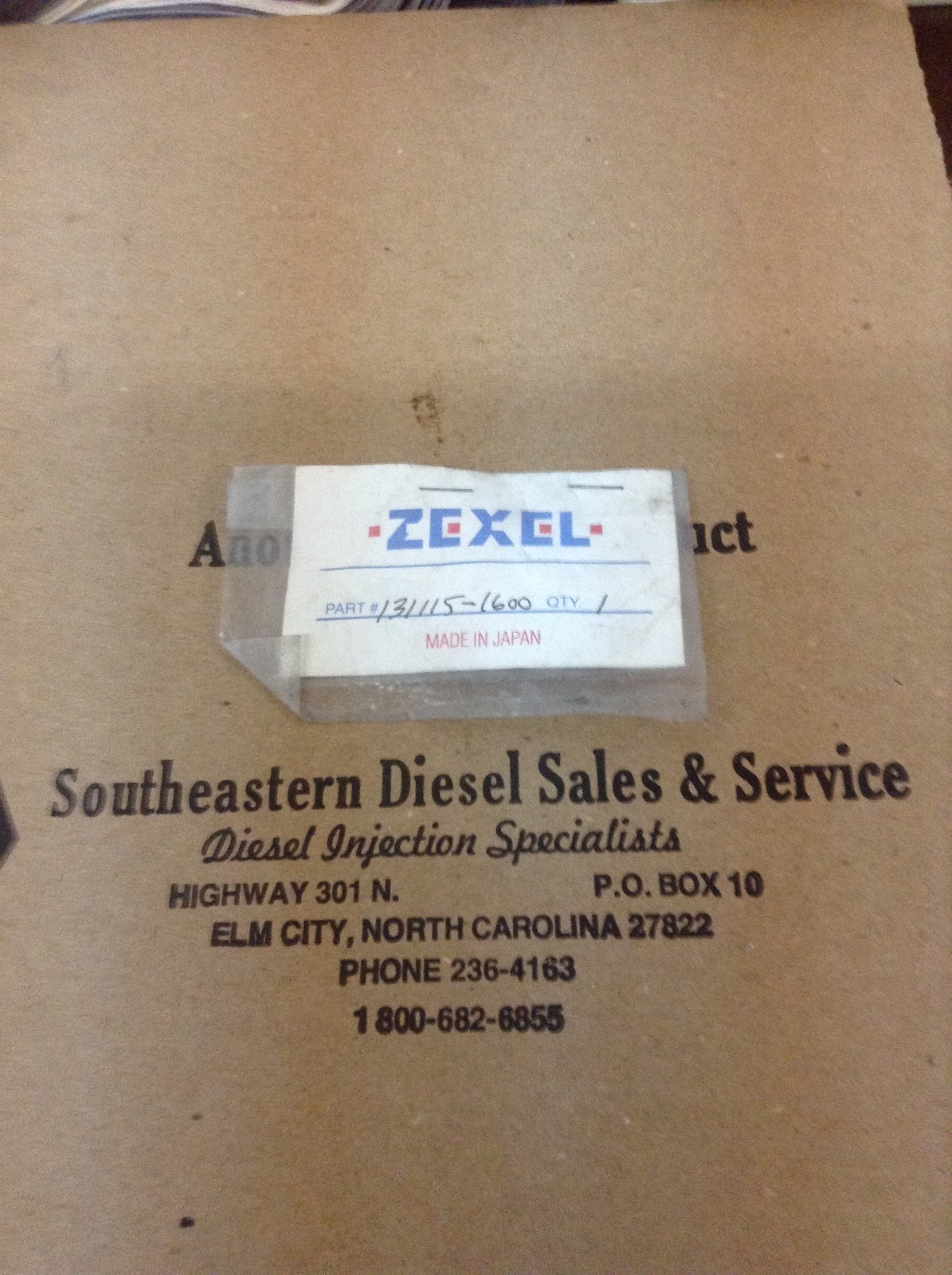 1 Zexel 131115-1600 Gasket Bosch 9 411 610 089