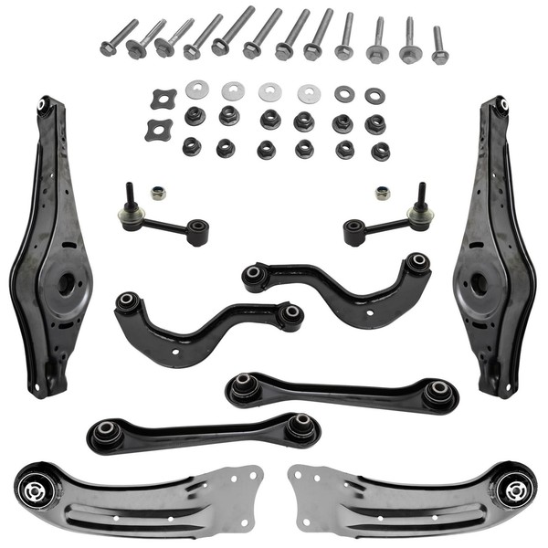Querlenker Satz Hinten FüR VW Passat CC Schrauben 10 Teile Links Rechts-image