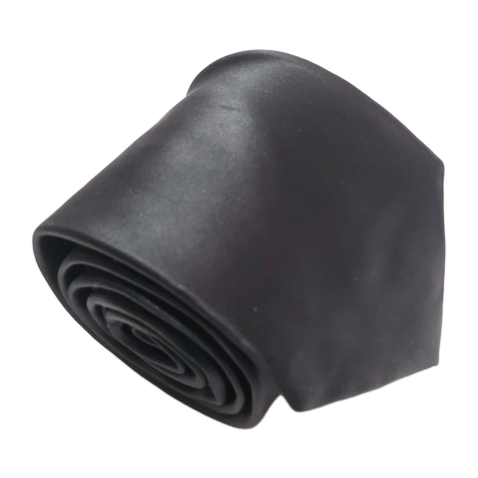 George Necktie Solid Black Pattern Men's Neck Tie… - image 1