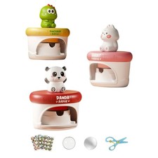 Badge Making Machine Press Maker Educational Craft Kits Children Badge Creator