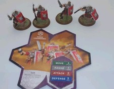 Heroscape Roman Legionnaires -Complete, VGC- Malliddon's Prophecy