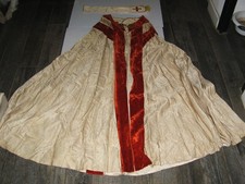 3437* chasuble étole prêtre tissus  N°3