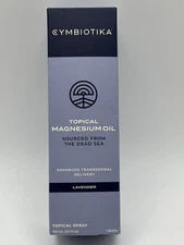 Topical Magnesium Oil Spray | Lavender Scent | Cymbiotika | 3.4 fl oz | NEW