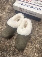 Skechers BOBS from Women's Keepsakes Ice Angel Slipper, Taupe/Natural, 8.5 NWT