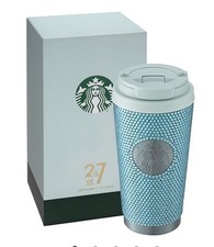 ⭐Starbucks Bling Kristallen Thermobecher– Limitierte Jubiläumsedition 27th 2025