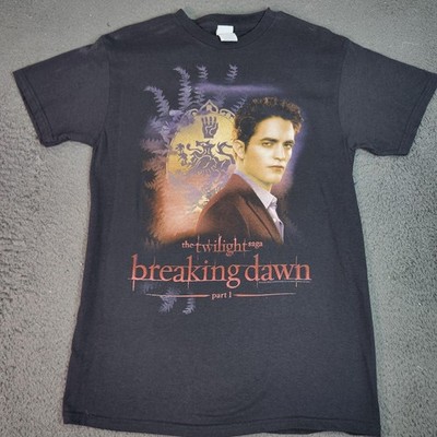 Delta Pro Weight Twilight Breaking Dawn Shirt Mens Medium Black Edward Cullen