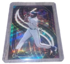 2025 Panini Select - Premier Level Deion Sanders #195 Tri-Color Prizm