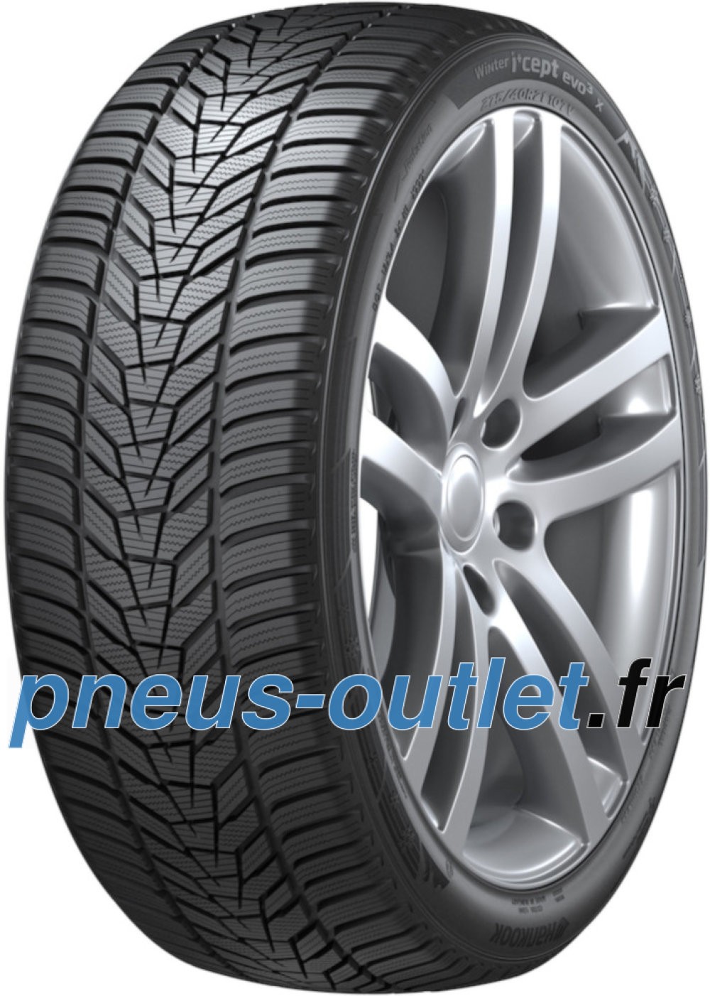Pneu Hankook Winter icept evo3 X 235/50 R19 pour éviter les glissades et rouler sur le verglas