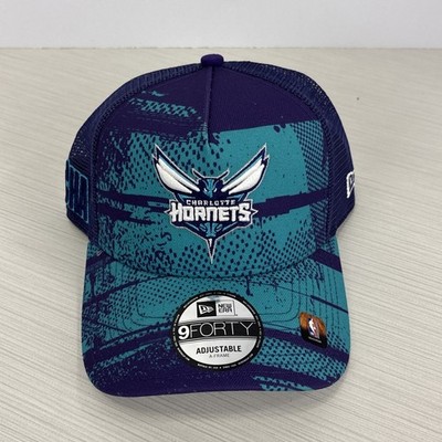 Charlotte Hornets New Era 9Forty NBA Tip Off A-Frame Snapback Adjustable Hat NEW
