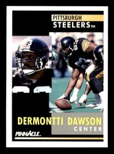 1991 Pinnacle #49 Dermontti Dawson