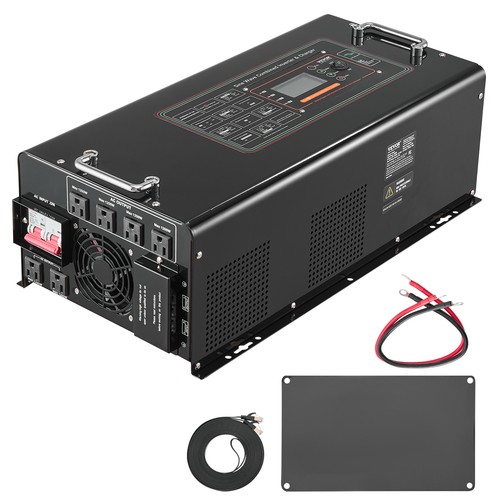 VEVOR 6000W Pure Sine Wave Inverter Charger DC 48V to AC 120V Power Inverter - Picture 10 of 12