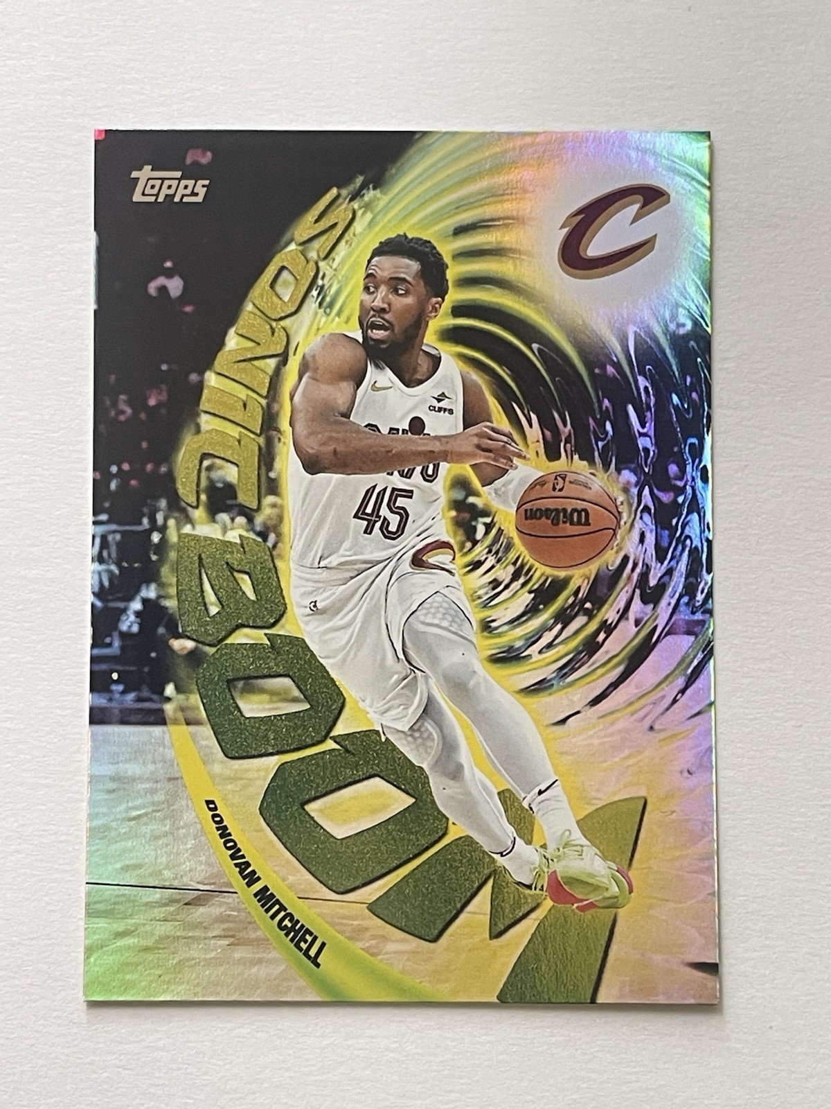 2025-26 Topps Basketball Donovan Mitchell Sonic Boom #SB-9 SSP CASE HIT(O-62)