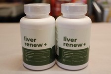 Lot of 2 Liver Renew  All Natural Liver Detox 60 Caps 7/26 NEW