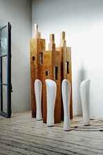 Eriko Horiki Washi Sculpture Lamps Japanese Paper Floor Lights - 4 available 