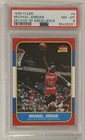 1996 96/97 FLEER DECADE OF EXCELLENCE MICHAEL JORDAN CARD PSA 8 NM-MT #4