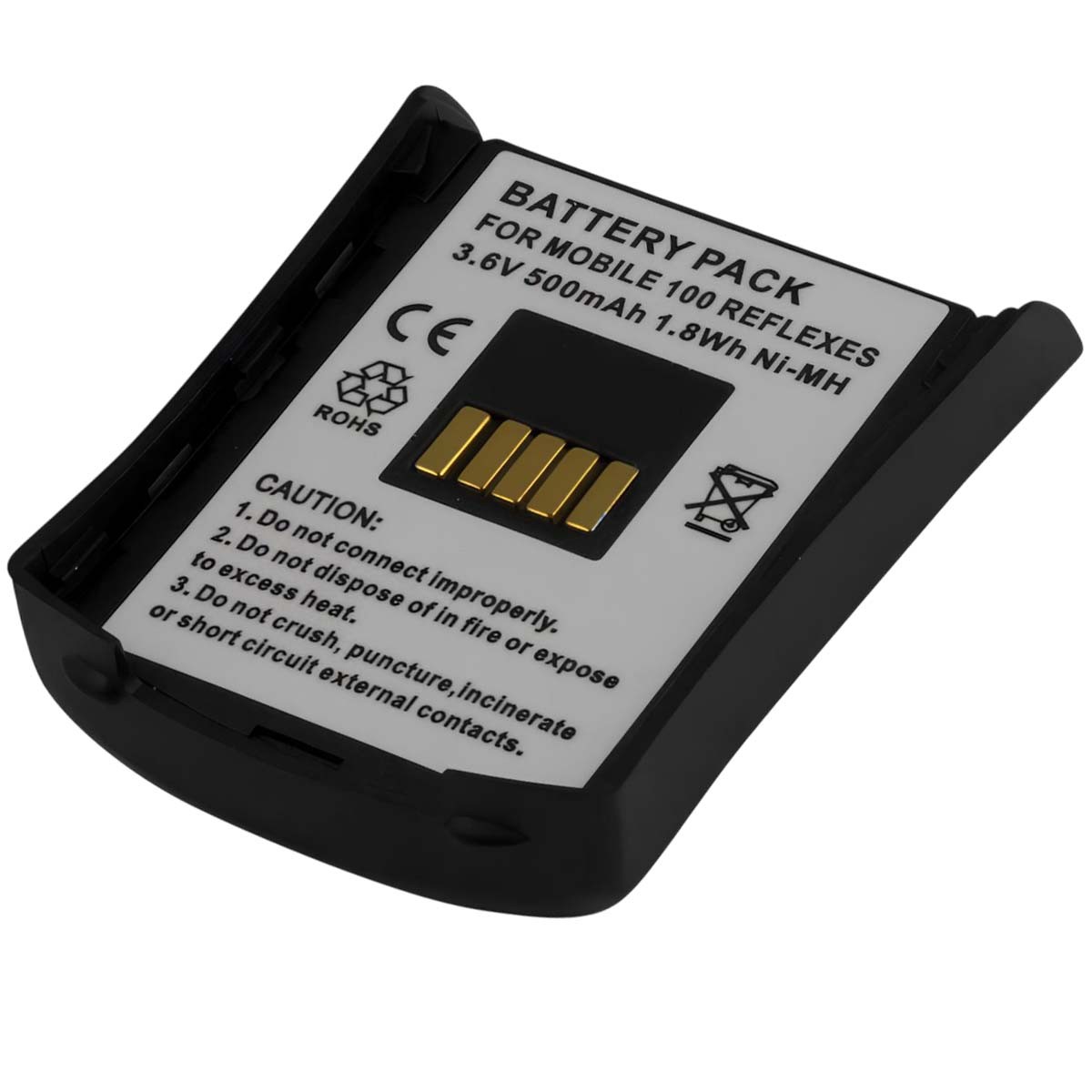 Batterie 3.6V NiMH haute autonomie 500mAh compatible Alcatel Mobile 100 Reflexes