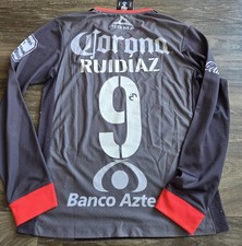 Camiseta deportiva de fútbol para hombre Pirma Monarcas Morelia 16/17 Third Raul Ruidiaz LS talla pequeña