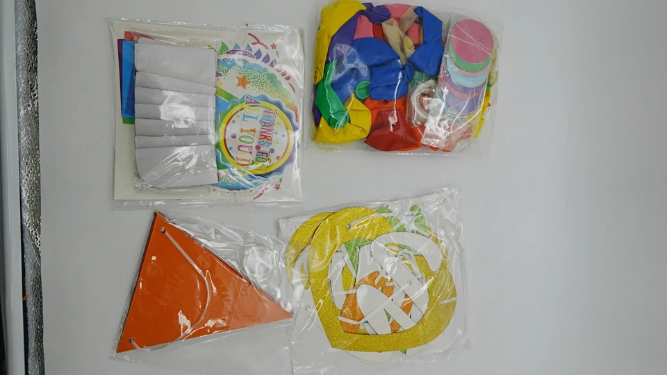 Foilswirl Multicolor Empleado Jubilación Apreciación Fiesta Decoraciones Set Foto 4 de 4