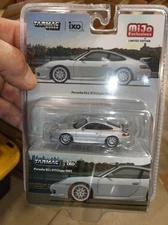 Tarmac MIJO 1/64 Porsche 911 GT3 type 996 silver NIB