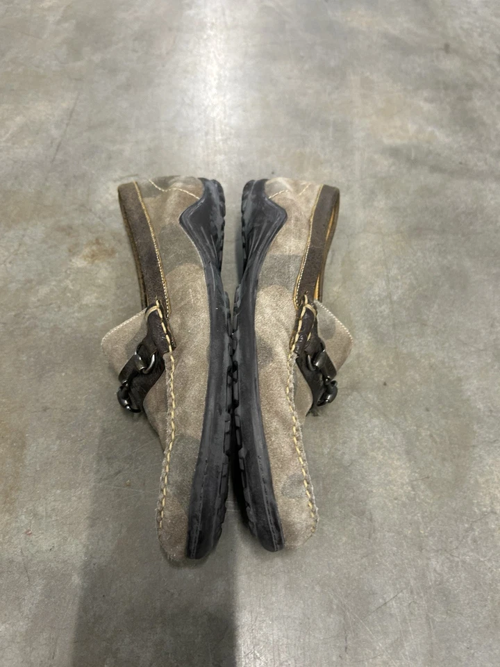 Martin Dingman Bill Camo Horse Bit Suede Loafers Size 10.5 M - Image 3 of 4