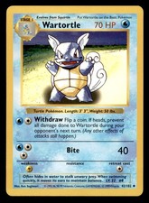 Wartortle [Shadowless] #42 Prices | Pokemon Base Set | Pokemon Cards