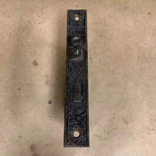 Victorian EASTLAKE Mortise Door Lock Skeleton Key Antique