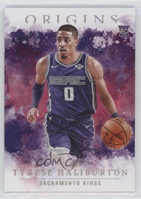 2020-21 Panini Origins Red Tyrese Haliburton #82 Rookie RC 02ez