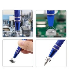 🔥IC Chip Extractor Tool | PLCC IC Puller for Computer & Mobile Repair Blue🆕