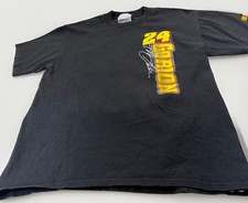 Jeff Gordon NASCAR #24 2002 Competitors View Size M T-Shirt Black {121}