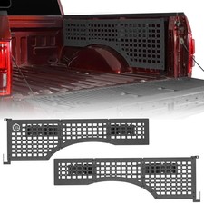 F150 Side Bed MOLLE Panel Cargo Rack for 2015-2026 Ford F150 5.5 Bed 2PCS Steel