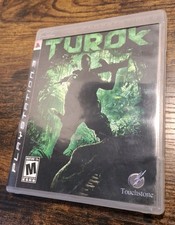 Turok (Sony PlayStation 3 PS3, 2008) Complete W/Manual CIB TESTED!