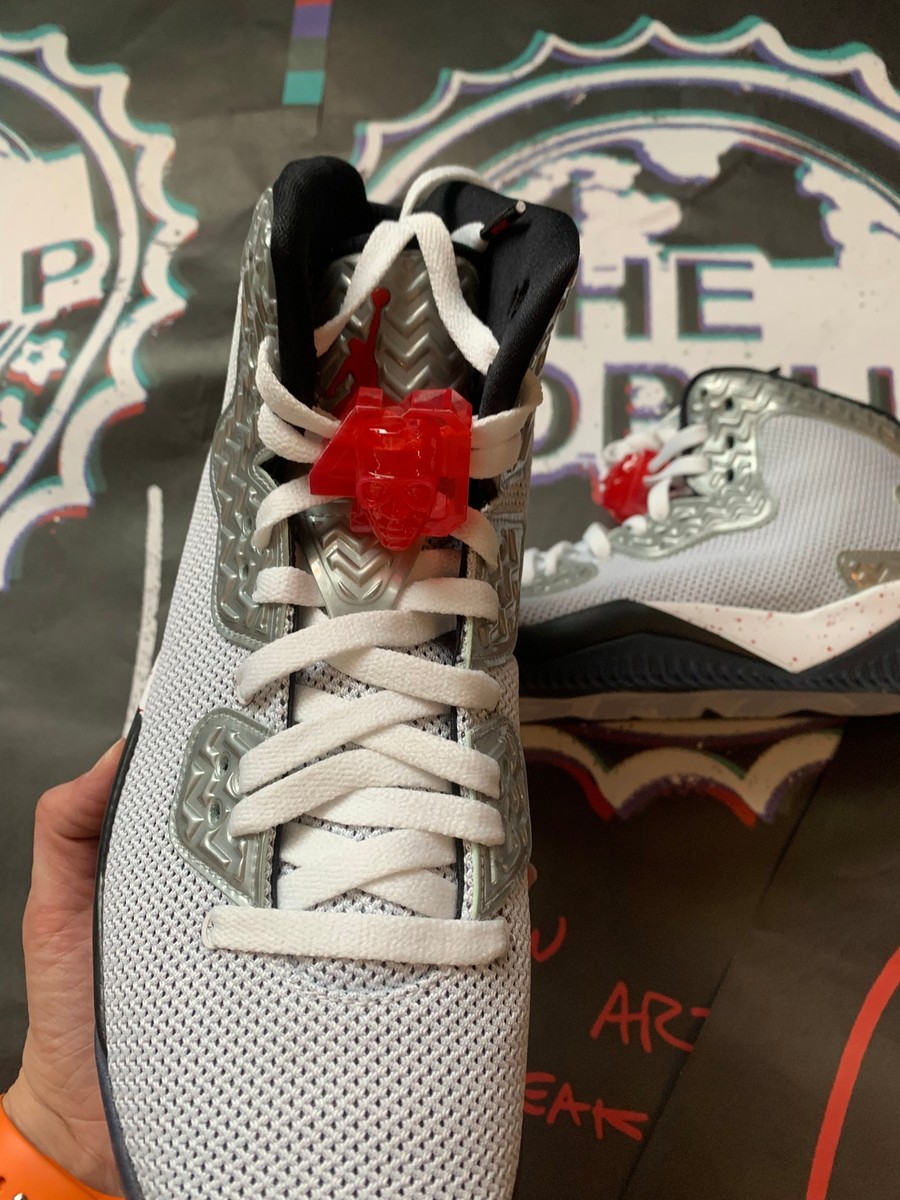 NIKE AIR JORDAN SPIKE FORTY PE 28.5㎝ Nike Air Jordan Spike Forty 40 PE White/Fire Red-Black size