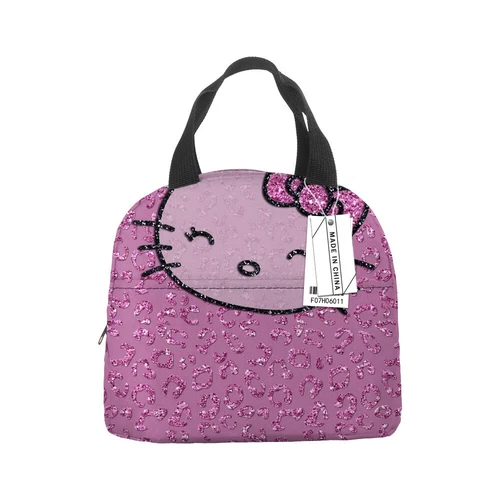 Sanrio Hello Kitty Lunch Bag Insulated Student Snack Picnic Food Storage Bag - Picture 20 of 56