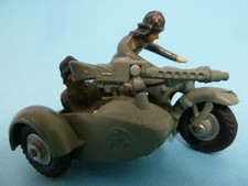 Märklin Motorrad m. Beiwagen LMG 8021/41G Guß orig.Fahrer 1937-1940 original TOP