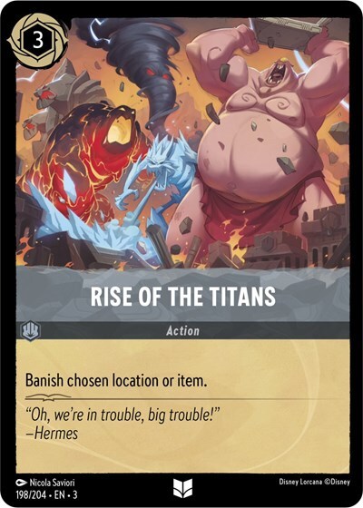 Lorcana Rise of the Titans (198/228) Into the Inklands NM