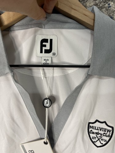 FootJoy Women’s Golfleisure Blue Golf Polo Medium NWT MSRP $69 - Picture 5 of 7