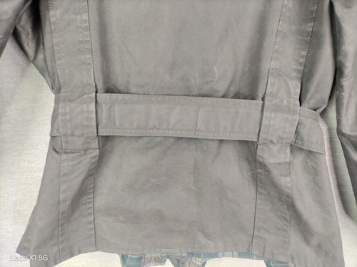 Scippis Adult Coat Large Brown Oilskin Canvas Kempsey Australian Outback VTG - Picture 11 of 11