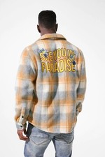 Jordan Craig Shacket See You In Paradise Flannel Honey 2552 SEE YOU IN PARADISE
