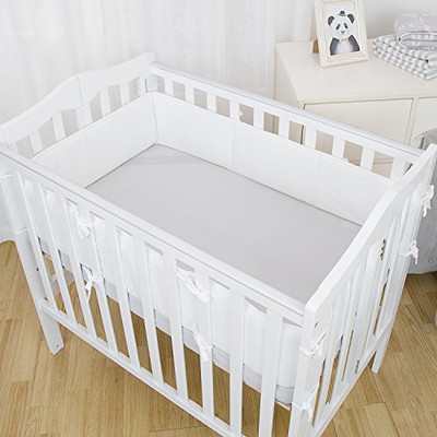 portable crib bumper