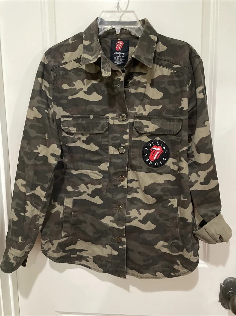Rolling stones camo jacket clearance