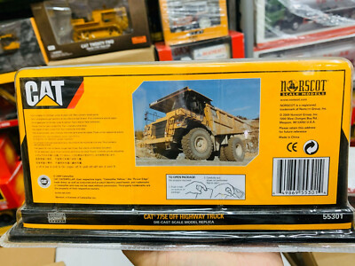 Norscot Caterpillar Cat 775E Off Highway Truck 1/64 Scale DieCast