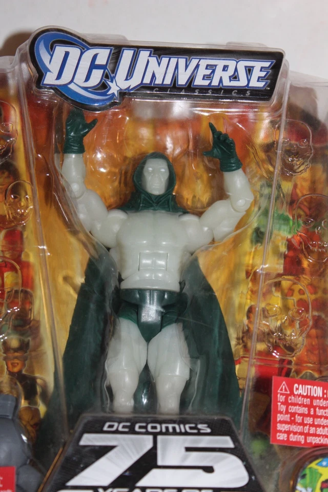 Figura de acción sellada DC Universe Classics 75 años de Super Power Spectre BRILLA Foto 2 de 4