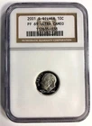 2001 S Silver Proof Roosevelt Dime Graded PF69 ULTRA CAMEO by NGC 112605-038