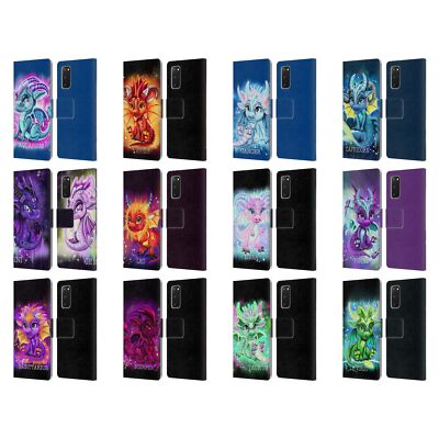 SHEENA PIKE TIERKREISZEICHEN DRACHEN BRIEFTASCHE HUELLE FÜR SAMSUNG HANDYS 1