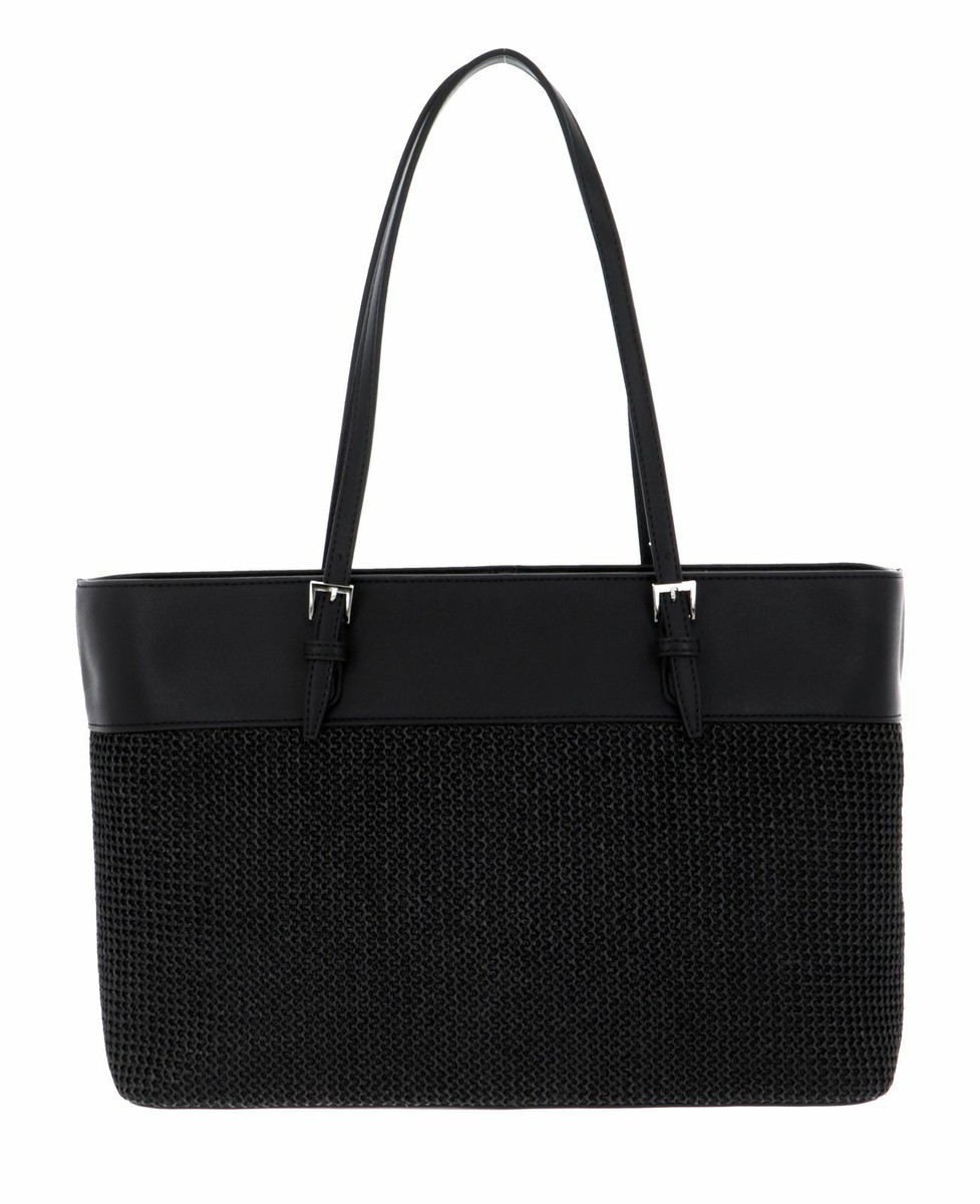 Sac Shopper SEIDENFELT MANUFAKTUR Lysekil En Paille Synthétique Beige – Femme, Neuf
