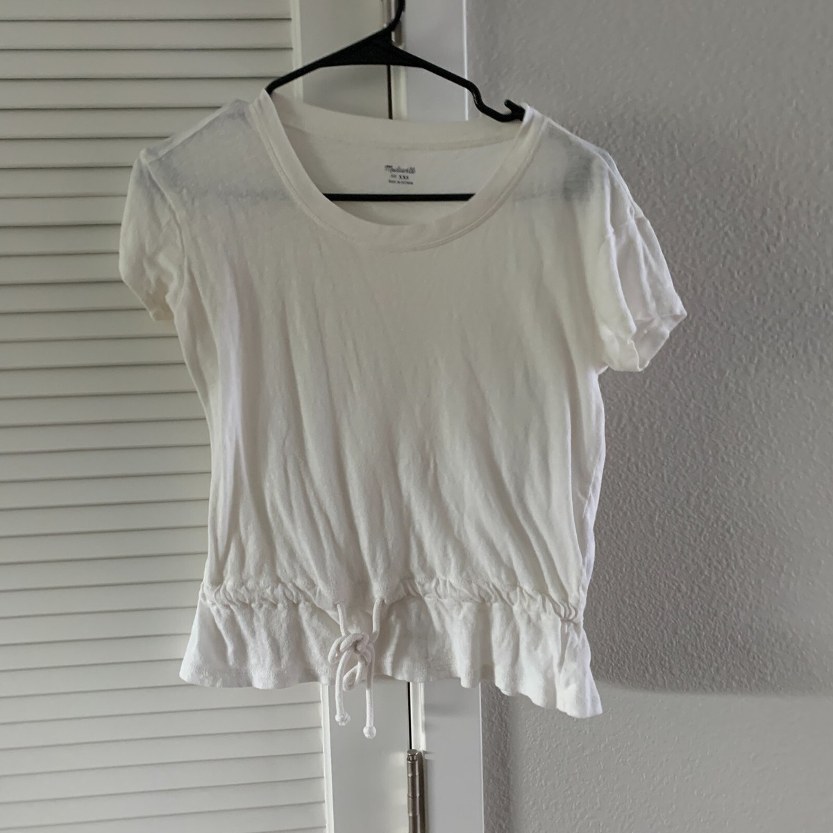 トップス s. Madewell Women T-Shirt, White, Size XXS | eBay