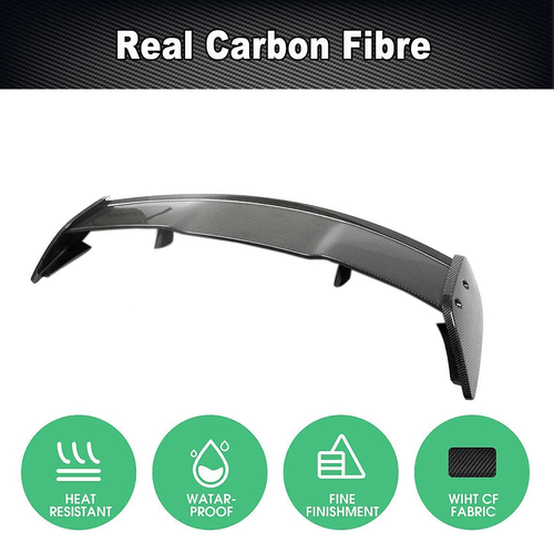 REAL CARBON Rear Roof Window Spoiler Fit for Benz X156 GLA200 GLA250 GLA45 - Picture 6 of 12